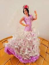 Poupée Vintage Ancienne Danseuse Espagnole Marin Chiclana