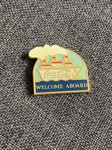 Pin coca cola bateau - pin's,