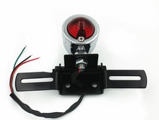 Support de plaque d'immatriculation pour feux de moto, croiseur, café Racer VTX