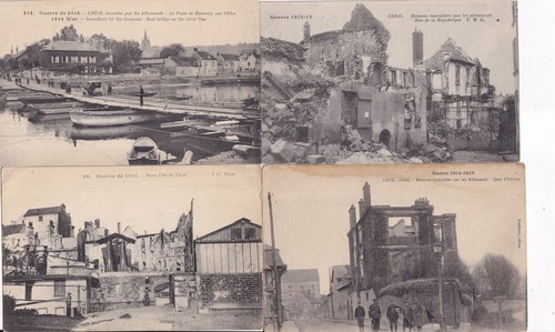 Lot old postcards - of, 4