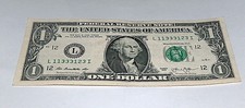 2013 Un Billet Dollar US Note
