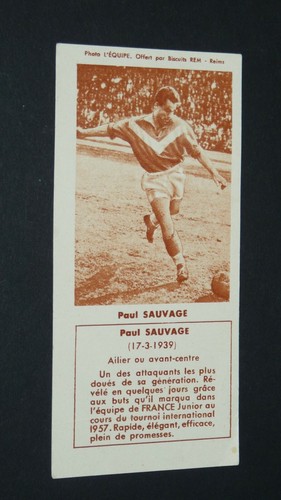 Football biscuits rem 1958 - biscuits,