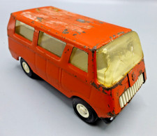 TONKA JOUET EN TOLE MINI VAN ORANGE 