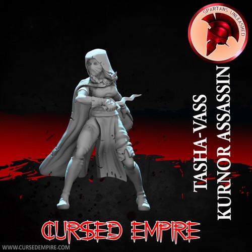 Figurine jdr kurnor assassin - figurine, jdr: