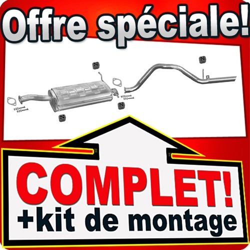 échappement pour kia - pour, sportage