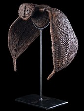 Chauve-souris en vannerie, braided flying fox, oceanic art, tribal art, 24 cm