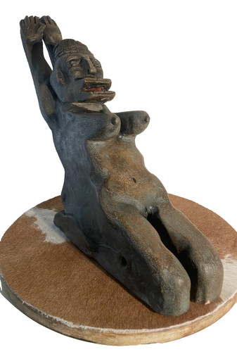 Grande sculpture moderniste - , en
