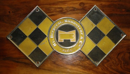 Rare plaque métal ancien - plaque,