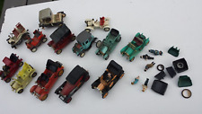Lot 13 anciennes voitures miniatures TACOTS en métal pour pièces échelle 1 :43