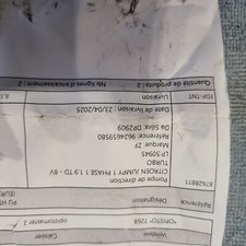 pompe de direction citroen jumpy phase 1  1.9TD -8V