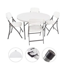 Table pliante chaises - table,