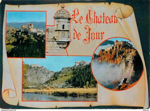Carte postale la - -,