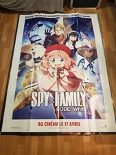 AFFICHE CINEMA 120x160, SPY FAMILY, CODE:WHITE PREVENTIVE