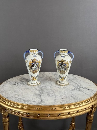 Paire vases céramique - en,