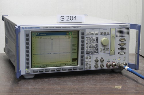 Rohde schwarz cmu200 - rohde,