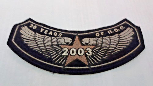 Patch harley davidson hog 2003 - davidson,