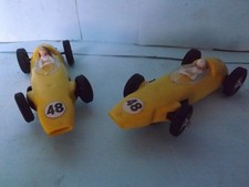 voitures circuit Electrique BRM jaune jouef