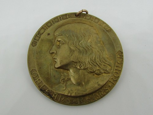 Médaille pendentif jeanne - médaille,