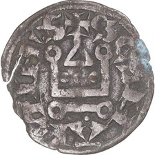 [#342971] Pièce de monnaie, France, Touraine, Denier Tournois, env. 1150-1200, Saint-Martin d