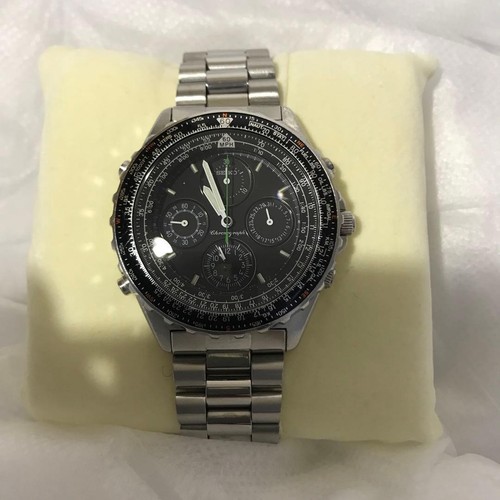 Montre chronographe seiko - montre, 4