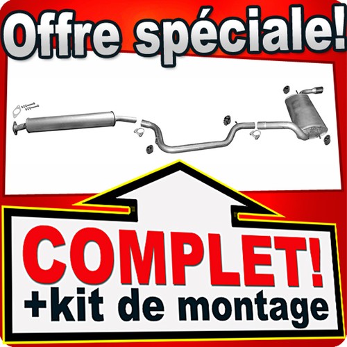 Echappement pour ford - pour, focus