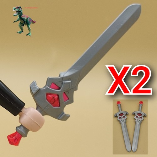 Playmobil épée avec - x2,