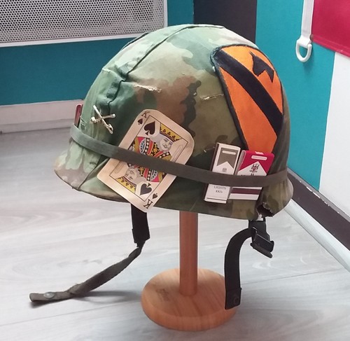 Casque vietnam complet - casque,
