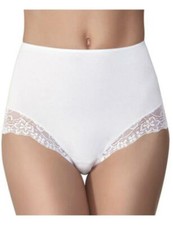 JANIRA PACK 2 CULOTTES Modèle BRAGA ESENCIAL 86% coton Coul. BLANC T.M/L/XL/2XL
