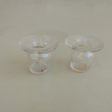 Lot 2 encriers anciens verre