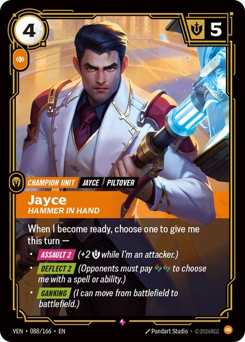 Jayce hammer hand - in,