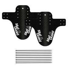 2 Pièces Garde Boue Vtt en Fibre de Carbone Fibre de Carbone Garde-Boue Vtt B...