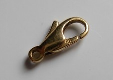 Fermoir mousqueton collier / Bracelet - Or 18k 750/1000 - C03b