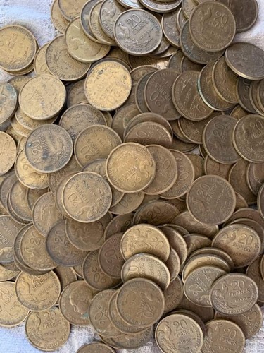 Lot pièces de monnaie - de,