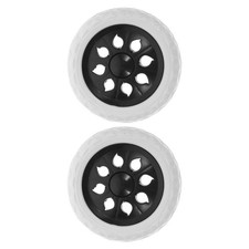  2 Pcs Roues Pour Chariot De Caddie Course Roulettes Remplacement