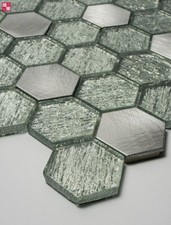 Pâte de Verre Inox Mosaïque