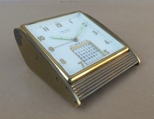 Ancien réveil HELVECO laiton