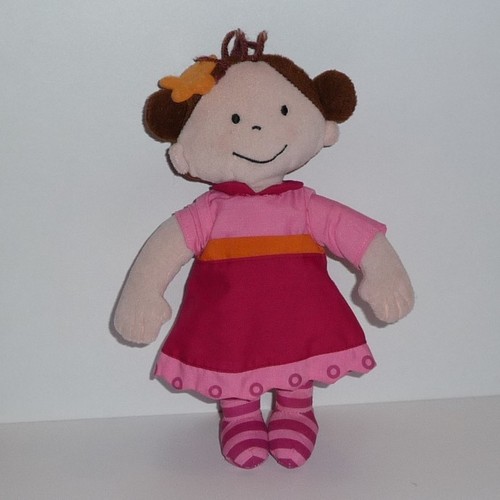 Doudou poupee vert baudet - doudou,
