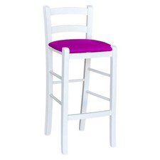 Tabouret En Bois Blanc Avec