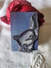 Tampon ancien oie vintage ecole scolaire collection  n°55-2