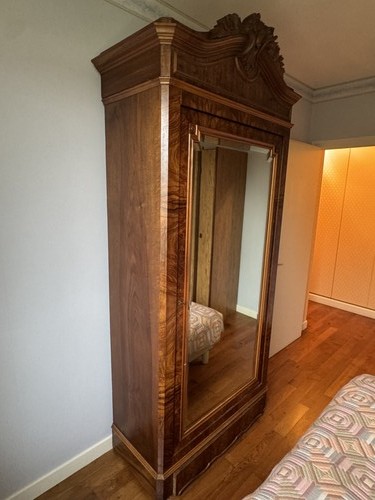 Armoire ancienne glace - glace, 1