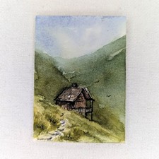 Aquarelle originale peinture