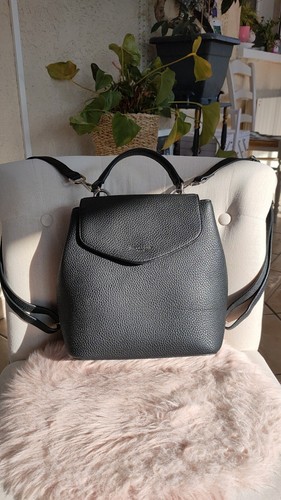 Sac dos noir hexagona - a,