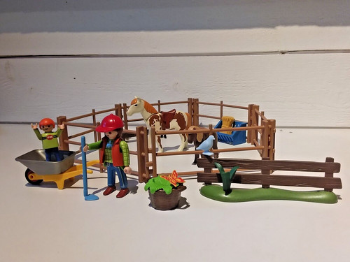 Playmobil lot chevaux poney - lot,