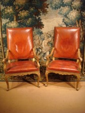 Paire de Fauteuils Régence