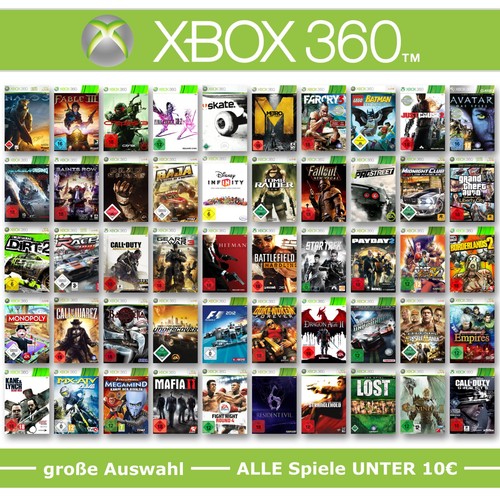Xbox 360 games choice - xbox,