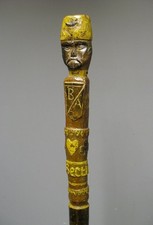 Canne d'Art Populaire De