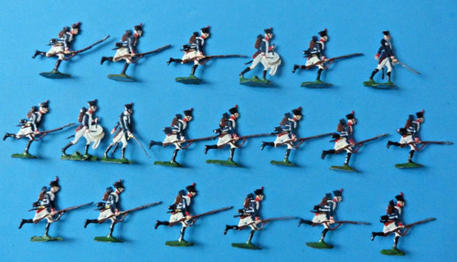 Plats étain zinnfiguren - d'étain,
