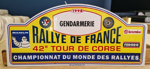 Plaque gendarmerie rallye de - gendarmerie,