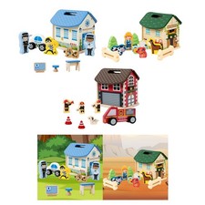 Puzzle Miniature en bois 3D