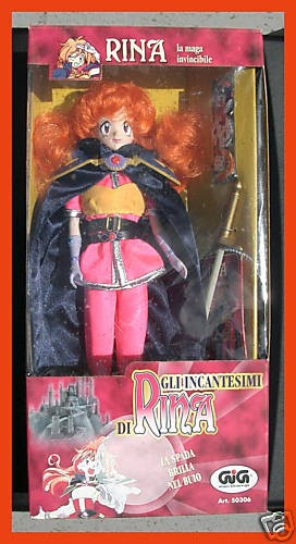 Poupée figurine slayers sorts - figurine,